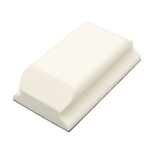 Hand Sanding Block Shaped White PUR GRIP® 70 x 125mm