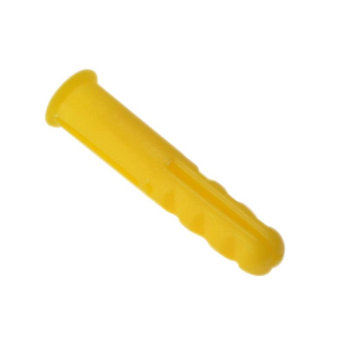 Plastic Wall Plug Yellow No.4-6 Box 1000