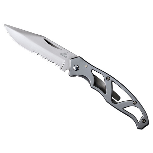 Paraframe Mini SS Folding Clip Knife - Fine Edge