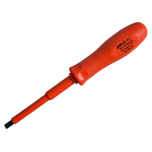 Insulated Engineers Screwdriver 100mm x 6.5mm