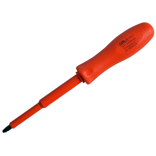 Insulated Screwdriver Pozi No.1 x 75mm (3in)