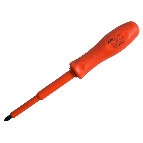 Insulated Screwdriver Phillips No.1 x 75mm (3in)
