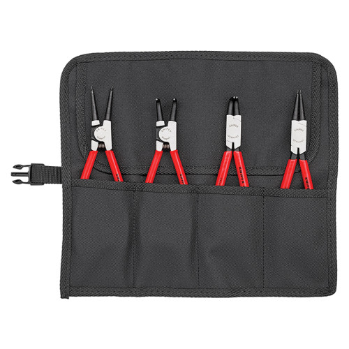 Circlip Pliers Set in Roll, 4 Piece