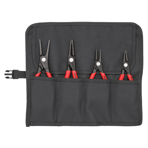 Precision Circlip Pliers Set in Roll, 4 Piece