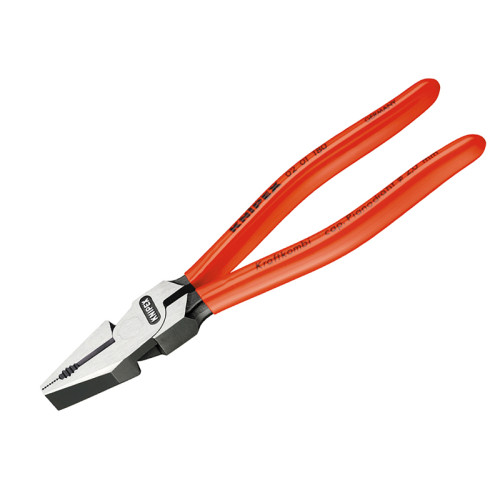 High Leverage Combination Pliers PVC Grip 180mm