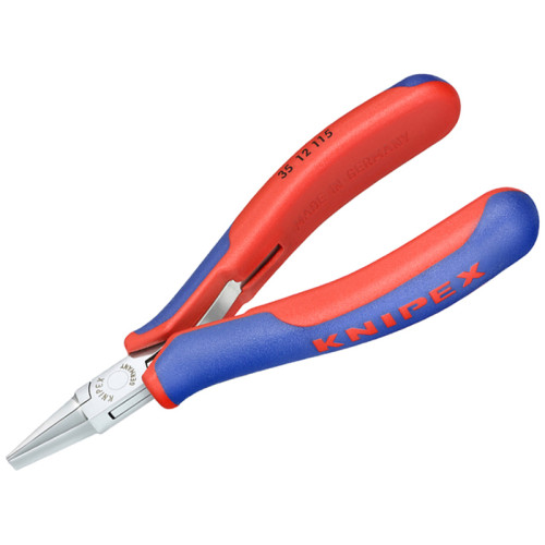 Half Round Electronics Pliers Multi-Component Grip 115mm