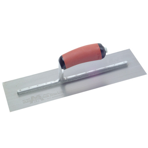 MPB14SSD Pre-Worn PermaShape® Finishing S/S Trowel DuraSoft® Handle 14 x 5in