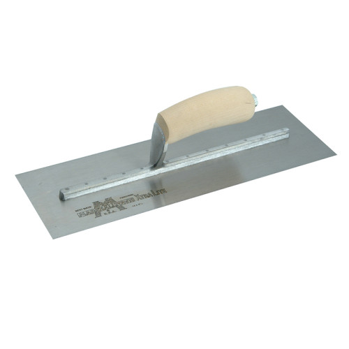 MXS77 Cement Trowel Wooden Handle 18 x 4.1/2in