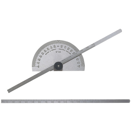 Protractor Type Depth Gauge Metric 0-150mm