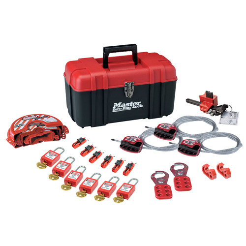 Valve & Electrical Lockout Toolbox Kit 23-Piece