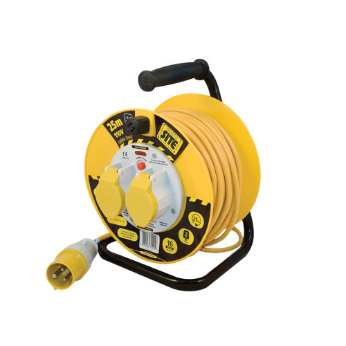 Cable Reel 110V 16A Thermal Cut-Out 50m