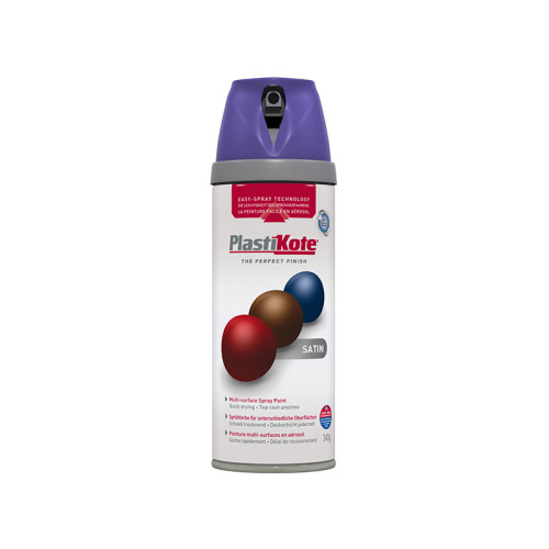 Twist & Spray Satin Black 400ml