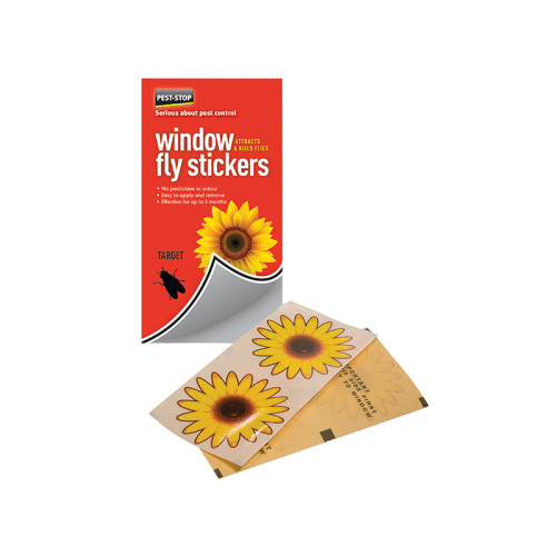Window Fly Stickers (Pack 4)