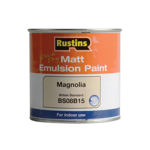 Quick Dry Matt Emulsion Paint Magnolia 250ml