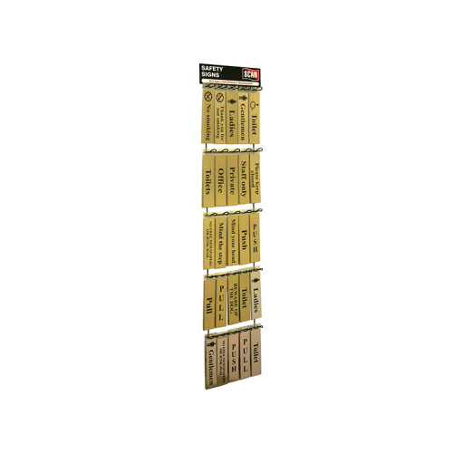Signs Display - 100 Signs (Metal)