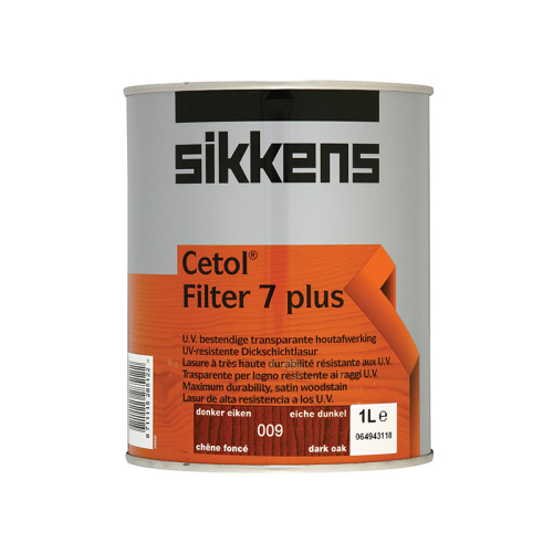 Cetol Filter 7 Plus Translucent Woodstain Dark Oak 1 litre