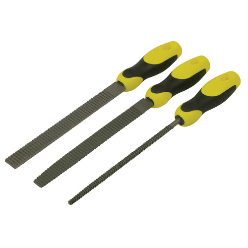 Handled Rasp Set, 3 Piece