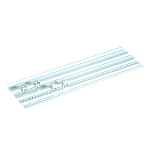 ALU450 45cm Single Track Socket Clip Rail