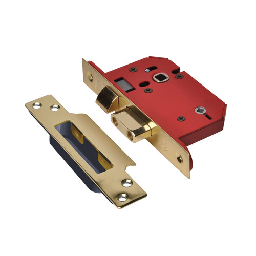 StrongBOLT 22WCS Mortice Bathroom Lock Stainless Steel 81mm 3in Visi