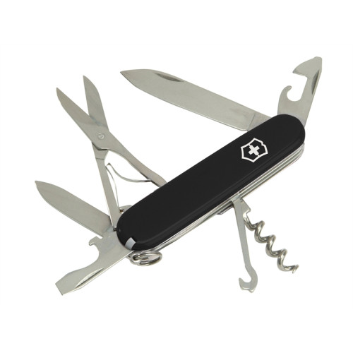 Climber Swiss Army Knife Black Blister Pack
