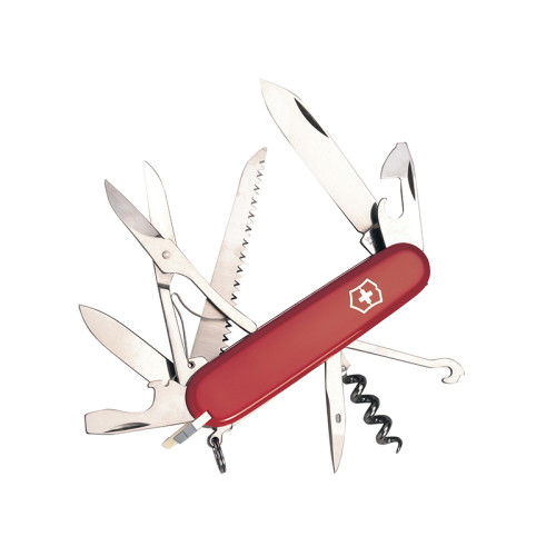 Huntsman Swiss Army Knife Red Blister Pack