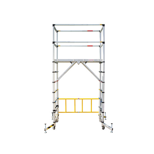 TT002 Teletower Aluminium Telescopic Scaffold Tower with Toeboards