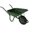 HÃ¦mmerlinÂ® Green Barrow with Pneumatic Tyre 3ft /90 litre