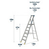 Werner® Platform Ladder 6 Tread